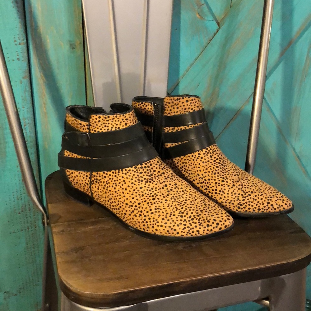 Leopard Booties